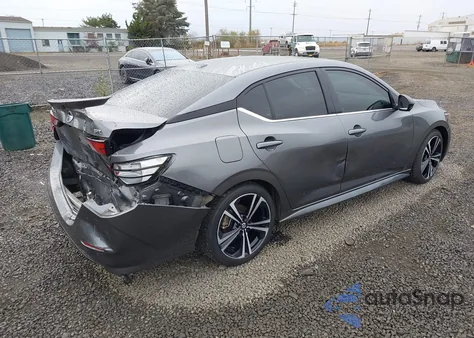 2022 Nissan Sentra Sr Xtronic Cvt из США, поврежденный, VIN 3N1AB8DV9NY319948